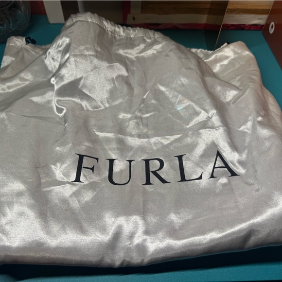 Furla Black Leather with Metallic Detail - Picture 12 of 12